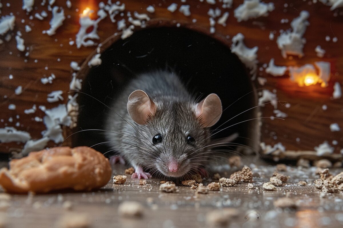 Comment les souris peuvent-elles entrer dans une maison?