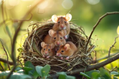 Comment les souris se reproduisent-elles si rapidement?