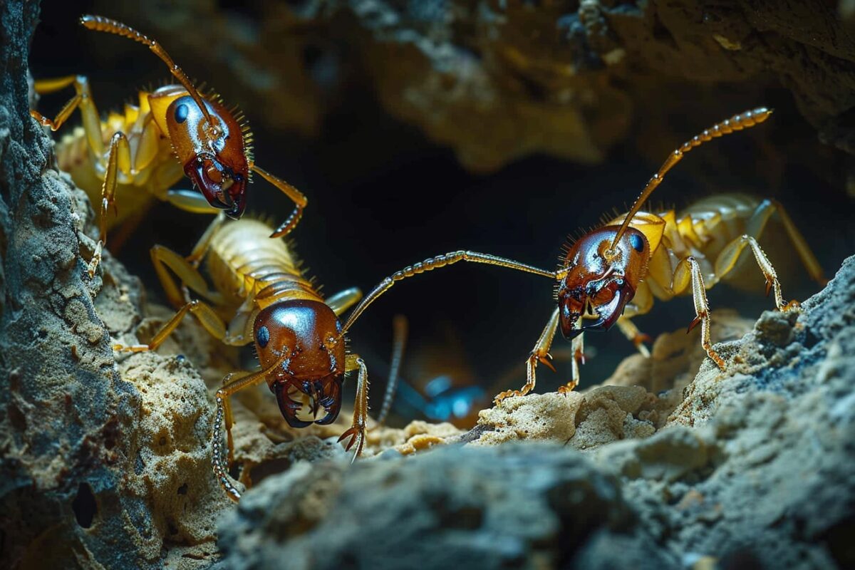 Comment les termites communiquent-ils entre eux?