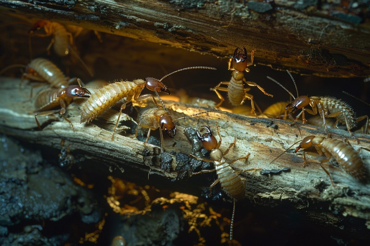 Comment les termites peuvent-ils endommager les structures en bois?