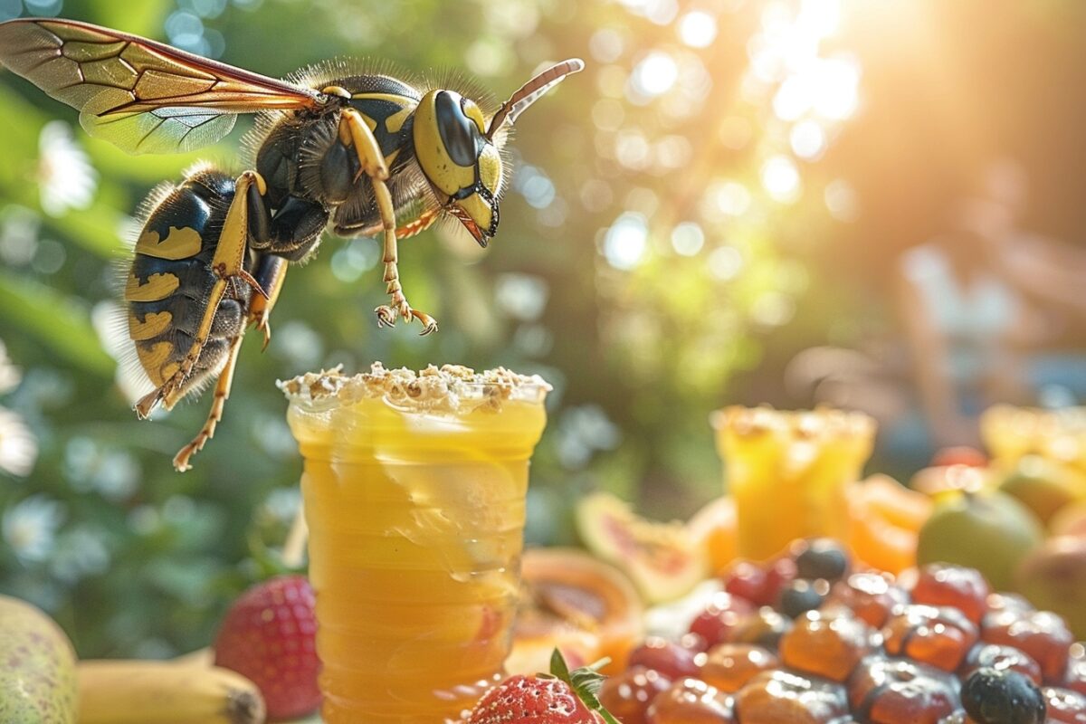 Les frelons sont-ils attirés par certains types d'aliments?