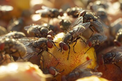 Les mouches peuvent-elles être attirées par certains types d'odeurs?
