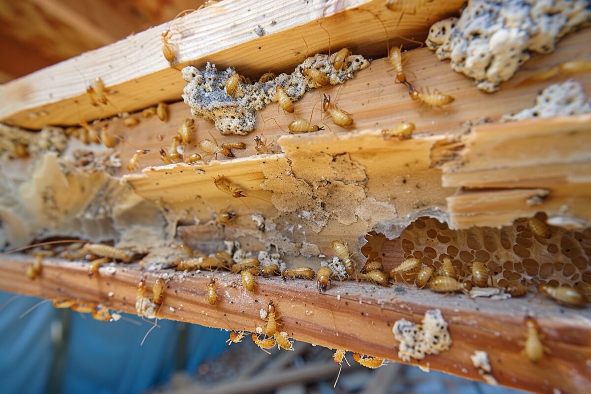 Les termites peuvent-ils causer des dommages structurels graves dans une maison?
