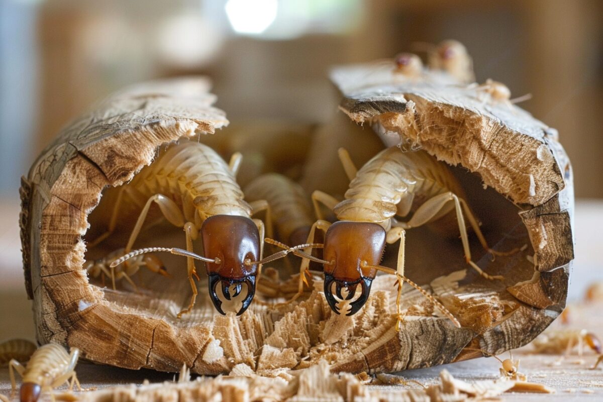 Les termites peuvent-ils être transportés dans les meubles ou les matériaux de construction?