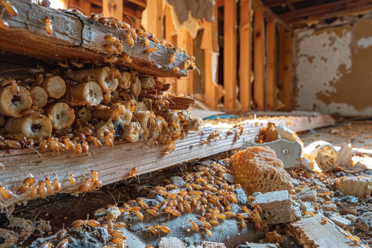 Quels sont les risques pour la santé posés par les termites?