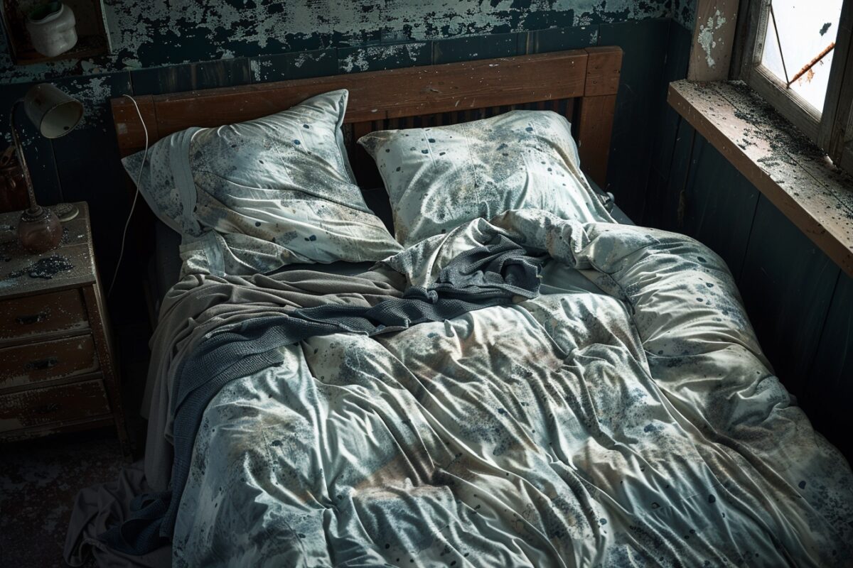 Quels sont les signes d'une infestation de punaises de lit dans une chambre?